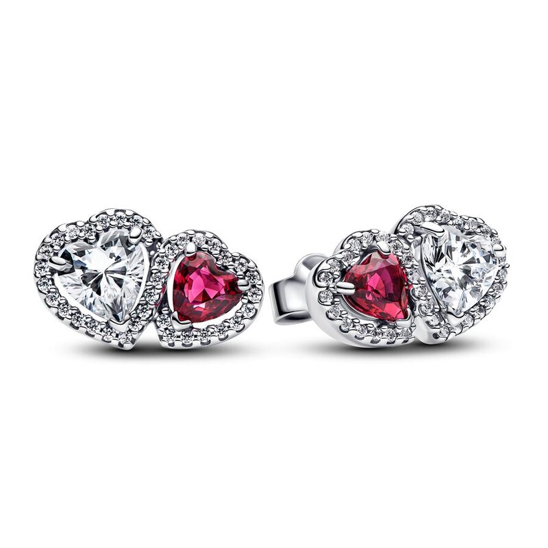Серьги «Ореол сердец»