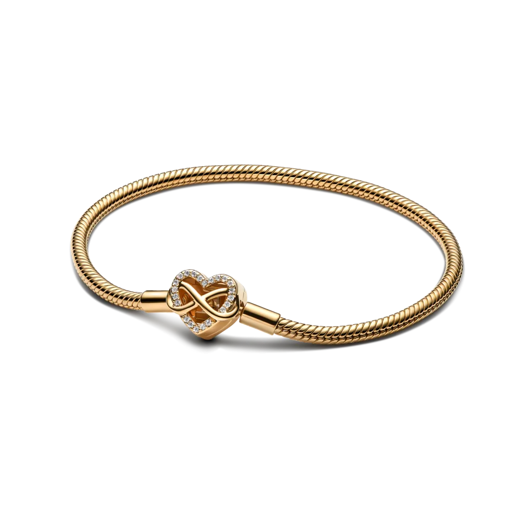 Браслет-змейка «Бесконечная любовь» в Pandora Shine