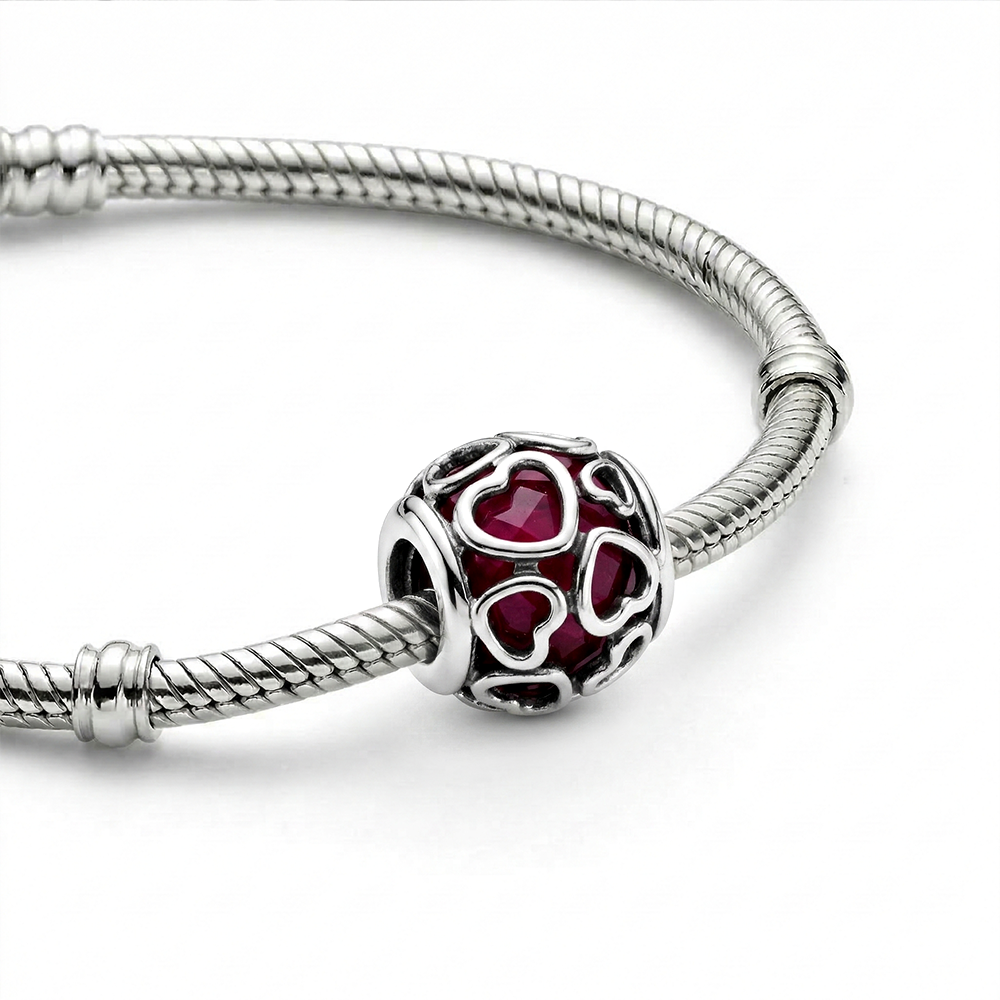 Шарм "Ажурные сердца"